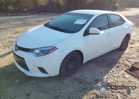 2016 Toyota Corolla Le z USA, uszkodzony, nr VIN 2T1BURHE0GC694223